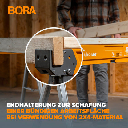 Bora PM-3350T Arbeitsbock – 2er-Set Metallsägeböcke