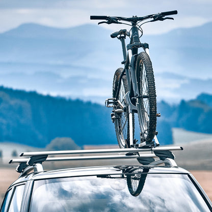 Atera Signo RTD Dachträger - Alu Aero Silber für Dachreling 122cm