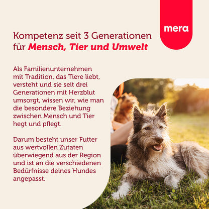MERA essential Soft Brocken Hundefutter trocken mit Geflügel, 12,5 kg