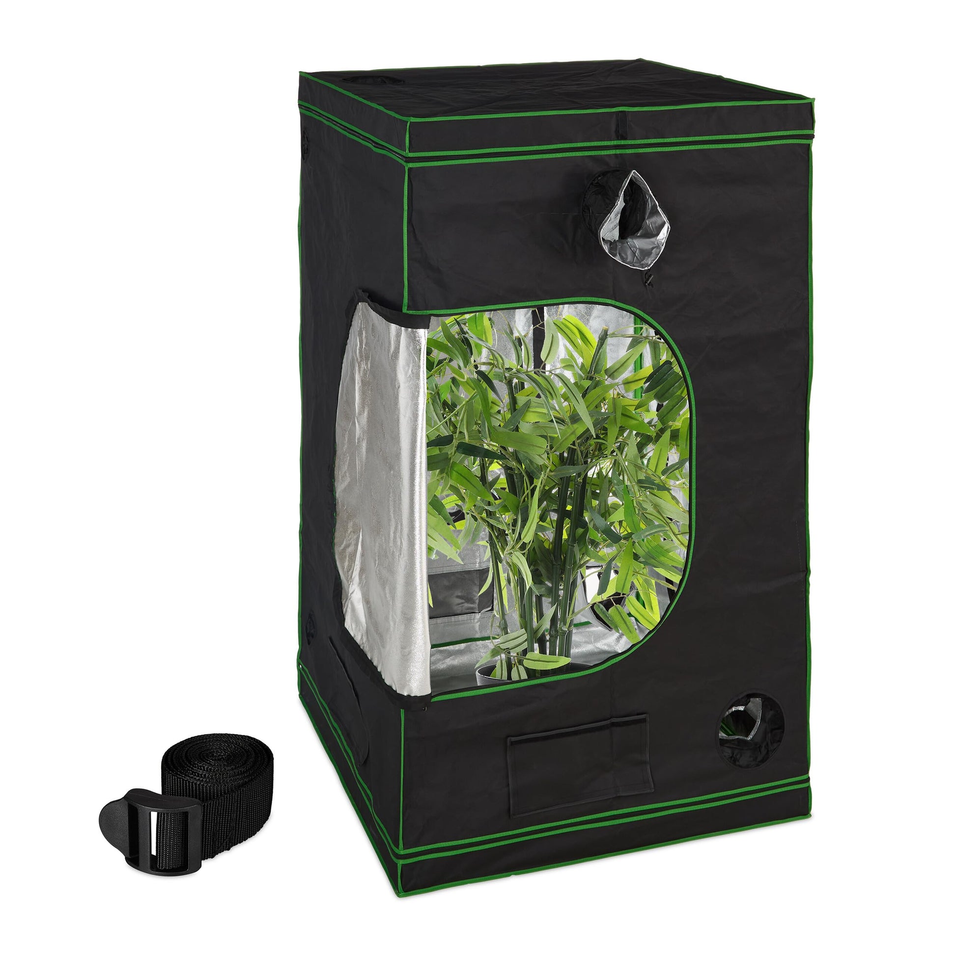 Growzelt 120x120x200cm – Robust & Lichtdicht für Indoor-Zucht –