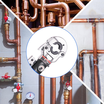 AMZCNC Profi Presszange V-Kontur Set - V12-15-18-22-28