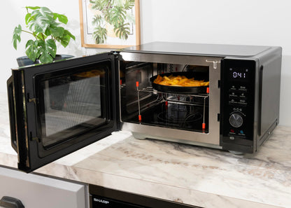 Sharp RCA271TB 5-in-1 Mikrowelle Airfry Konvektion – Schwarz