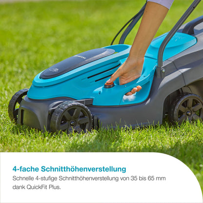 Gardena EasyMax 32/18V Akku-Rasenmäher Ready-to-Use Set, 32 cm