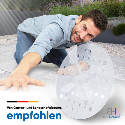 BH Bauhandel24 Fugenkreuze 3 mm für Terrassenplatten, 100 Stück
