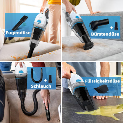 Anktel PowerClean2300 Akku-Handstaubsauger Nass & Trocken