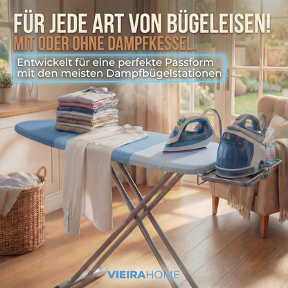 Vieira Home Bügelbrett Maxi Plus Pro, klappbar, 130 x 48 cm