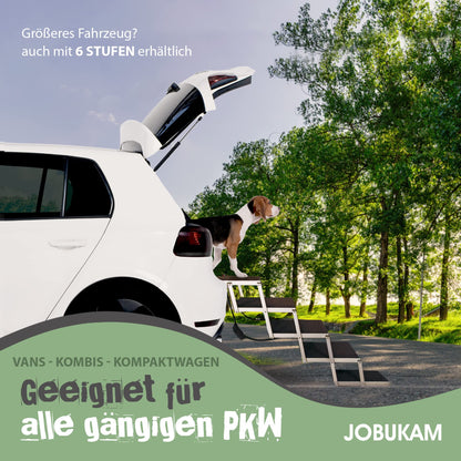 Hundetreppe Auto klappbar 65cm - 5 Stufen für grosse Hunde