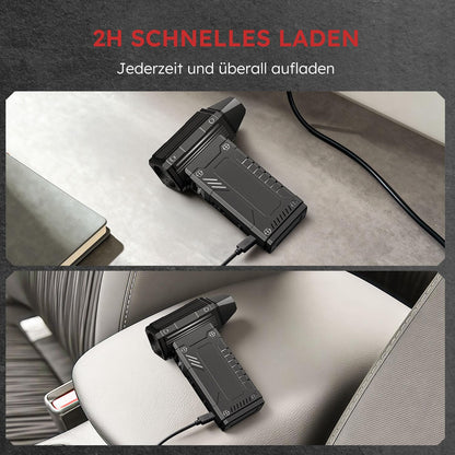 Anruzon A2Pro Elektrisches Staubgebläse, 12000 mAh, 8-Gang