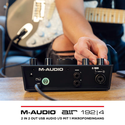 M-Audio AIR 192|4 USB Audio Interface – Recording
