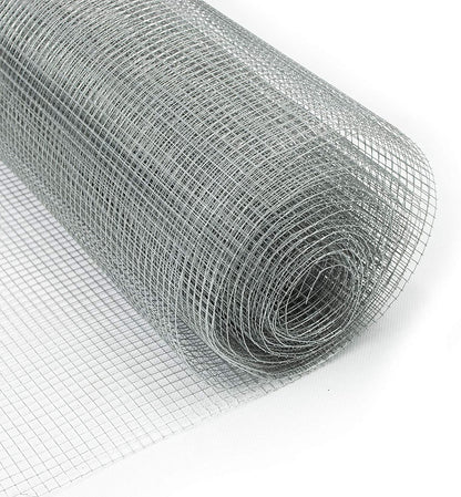 Floordirekt Drahtgitter verzinkt 100 cm x 10 m, Masche 6,3 mm
