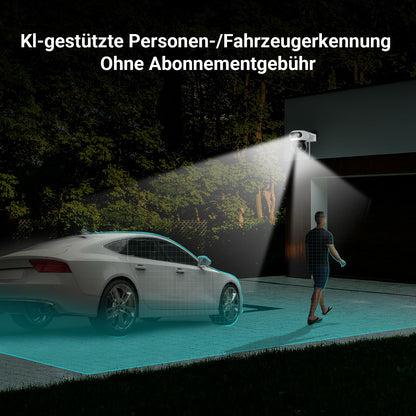 EZVIZ C90 Dual WLAN Überwachungskamera Aussen - Dual-Objektiv