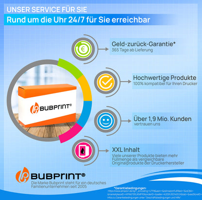 Bubprint Canon 045H Kompatibel Toner 4er Set