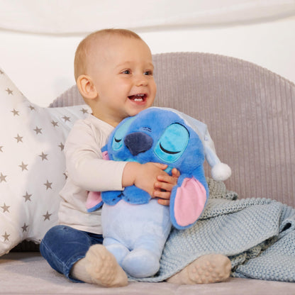 Simba Stitch Plüschtier mit Sound, Licht und Atmung, 31 cm