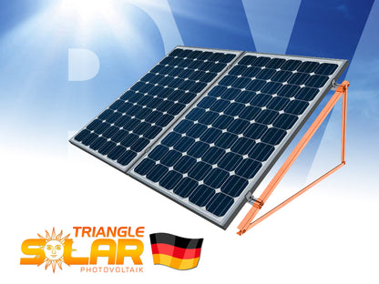 FIREND Solarmodul-Halterung 1180 mm, 4er-Set, Flachdach-Aufständerung