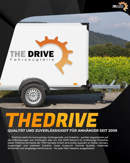 The Drive 155/80R13 Komplettrad Pkw-Anhänger - 4x100 2x