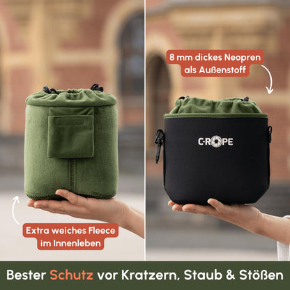 C-Rope Neopren Kamera-Schutzbeutel 3er Set S, M, L