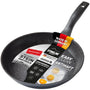 STONELINE Bratpfanne 28 cm, Aluguss, induktionsgeeignet, Grau, für fett- und ölfreies Braten