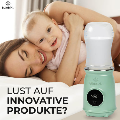 blimbini Pro+ Flaschenwärmer Baby akkubetrieben mit USB-C