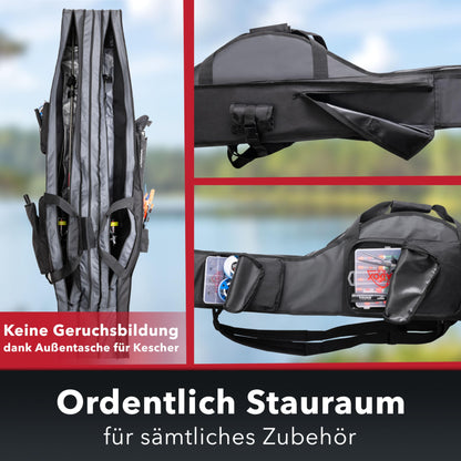 Paradox Fishing Rutentasche Angeltasche 150cm - 4 Fächer