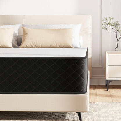 Matoresu Taschenfederkernmatratze 140x200 cm H4 mit Memory Foam