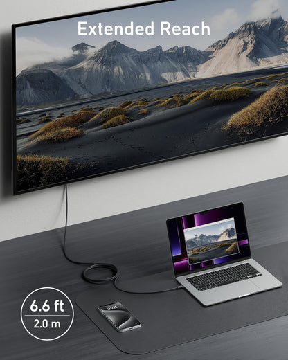 Anker Thunderbolt 4 USB C Kabel – zertifiziert, 100W