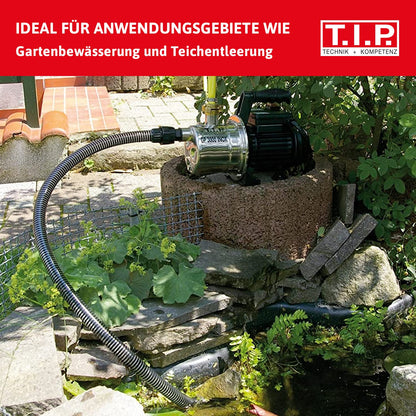 T.I.P. Gartenpumpe GP 3000 INOX - Edelstahl, Art. Nr. 30111