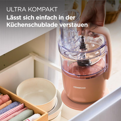 Kenwood MultiPro Go FDP22.130RD Küchenmaschine - Tonrot