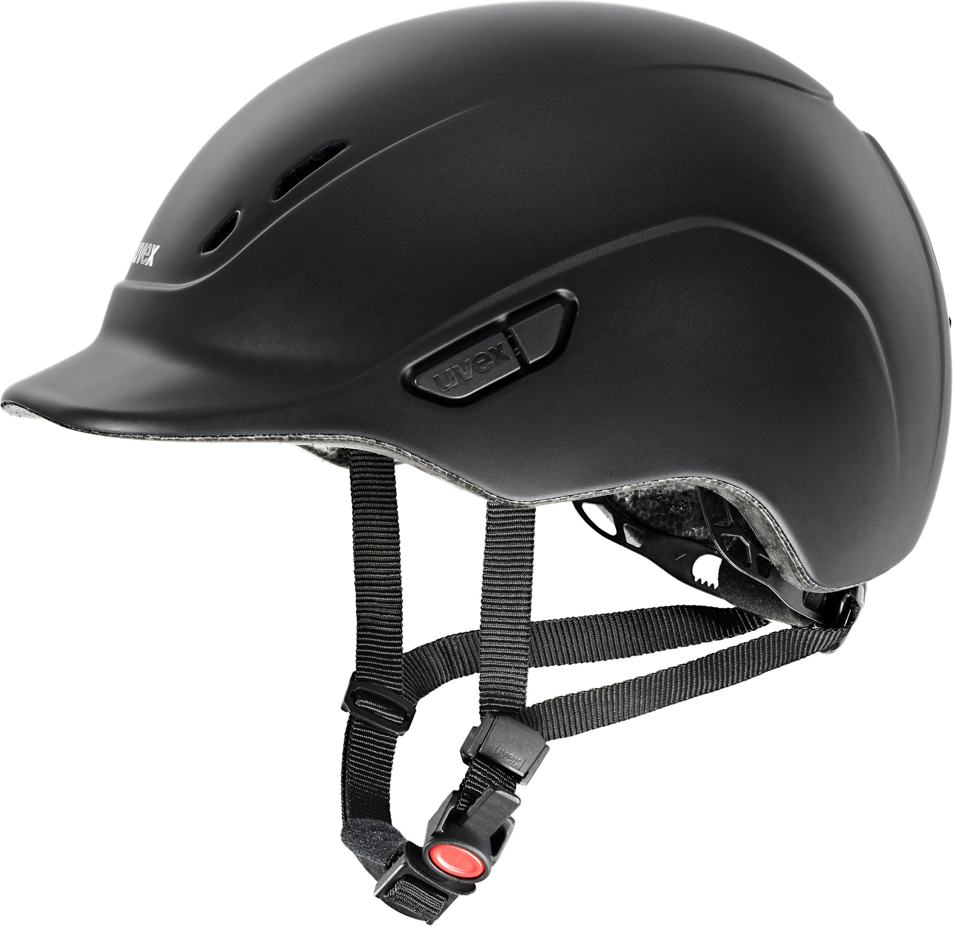 uvex kidoxx Kinder-Reithelm, mitwachsend, 49-54 cm, matt