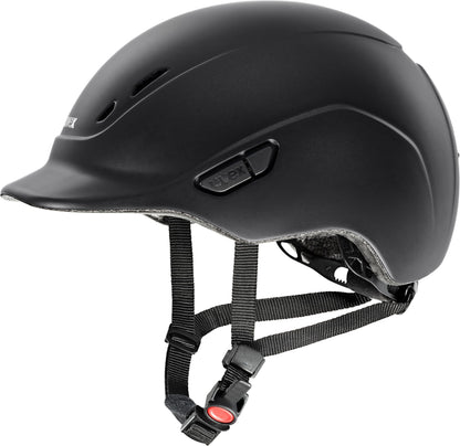 uvex kidoxx Kinder-Reithelm, mitwachsend, 49-54 cm, matt
