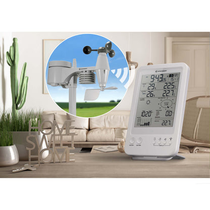 Bresser 5-in-1 Funkwetterstation - Weiss