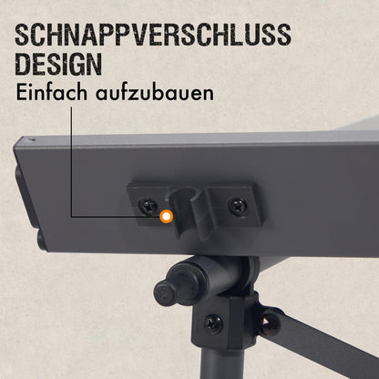 Portal Campingtisch Klappbar Aluminium Tischplatte