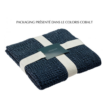 Vivaraise Tana Plaid - Kobalt 180 x 260 Zentimeter