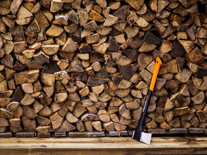 Fiskars Spaltaxt X17-M, 60 cm – mit Klingen-/Transportschutz