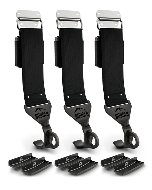 Borgen Fahrrad Wandhalterung – Einstellbar für alle Fahrradtypen