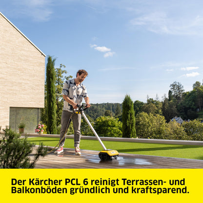 Kärcher PCL 6 Elektrischer Terrassenreiniger für Holz und Stein