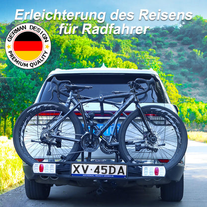 FINEW Rahmenhalter Universal für Fahrradträger – 3er-Set abschliessbar