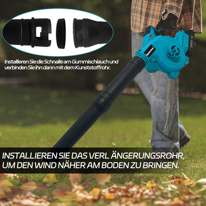 bycpower Akku-Laubbläser MT-01 2-in-1 für Makita 18V, ohne Akku