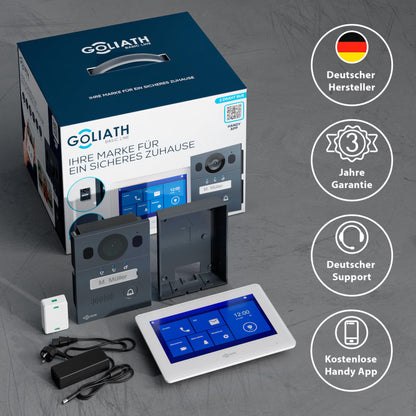 Goliath Basic Video Türsprechanlage – 7 Zoll 1 Familie AV-BLS-04A