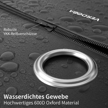 VERDOBA Strandkorb Schutzhülle Premium Winterfest – 100x135x160 cm