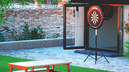WINMAU Xtreme Dartständer 2.0 – tragbarer Dartboard-Ständer