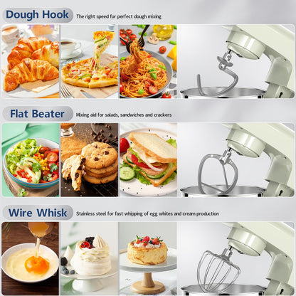 Vezzio Knetmaschine Teigkneter 1500W 4.5L Schüssel Grün