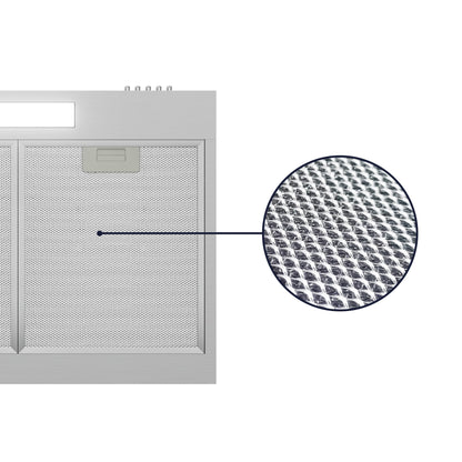 CIARRA CBCS6903D Dunstabzugshaube Unterbau – 60cm A+ Edelstahl Silber