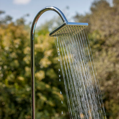 Gre SSAL18 Solardusche für Garten und Pool Schwarz 18 Liter