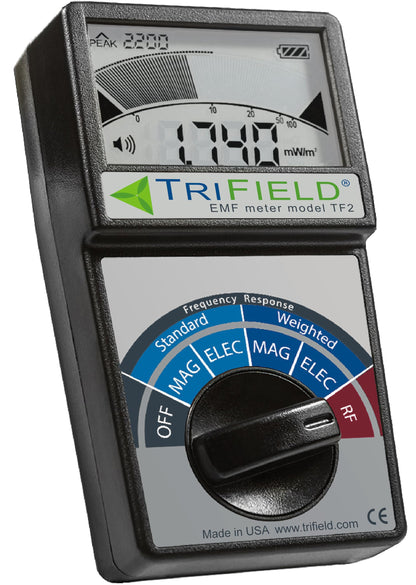 TriField TF2 EMF Messgerät – Elektrisch, Magnetisch, HF