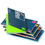 AdPads Moderationskarten elektrostatisch, 500 Blatt, Set bunt – fünf intensive Farben, Format 175 x 100 mm