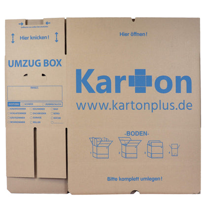 50 Umzugskartons Standard Set – 620x300x330mm