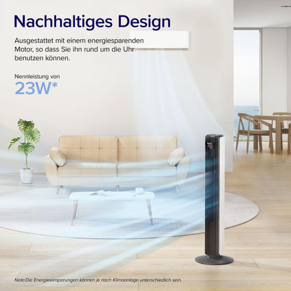Levoit Turmventilator DC Motor – Leise & Oszillierend