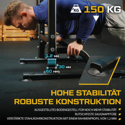 TREX SPORT Power Tower TX-060PR, Dip Station und Klimmzugstange