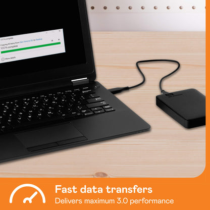 WD Elements Portable Externe Festplatte - 4 TB USB 3.0 Schwarz