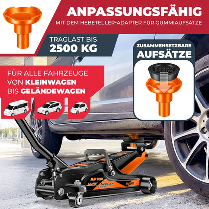 MASKO Wagenheber hydraulisch 2.5T Rangierwagenheber – Flach